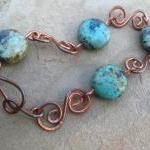Handcrafted Copper Bracelet..
